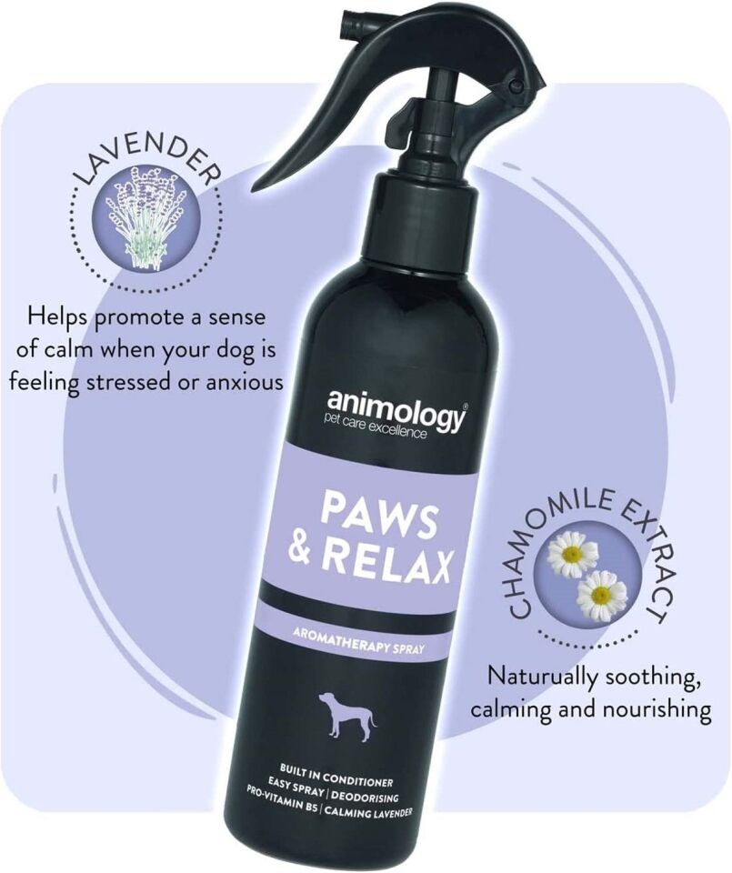 Animology Paws Relax Aromatherapy Spray Rahatlatıcı Köpek Tüy Bakım Spreyi 250 ML