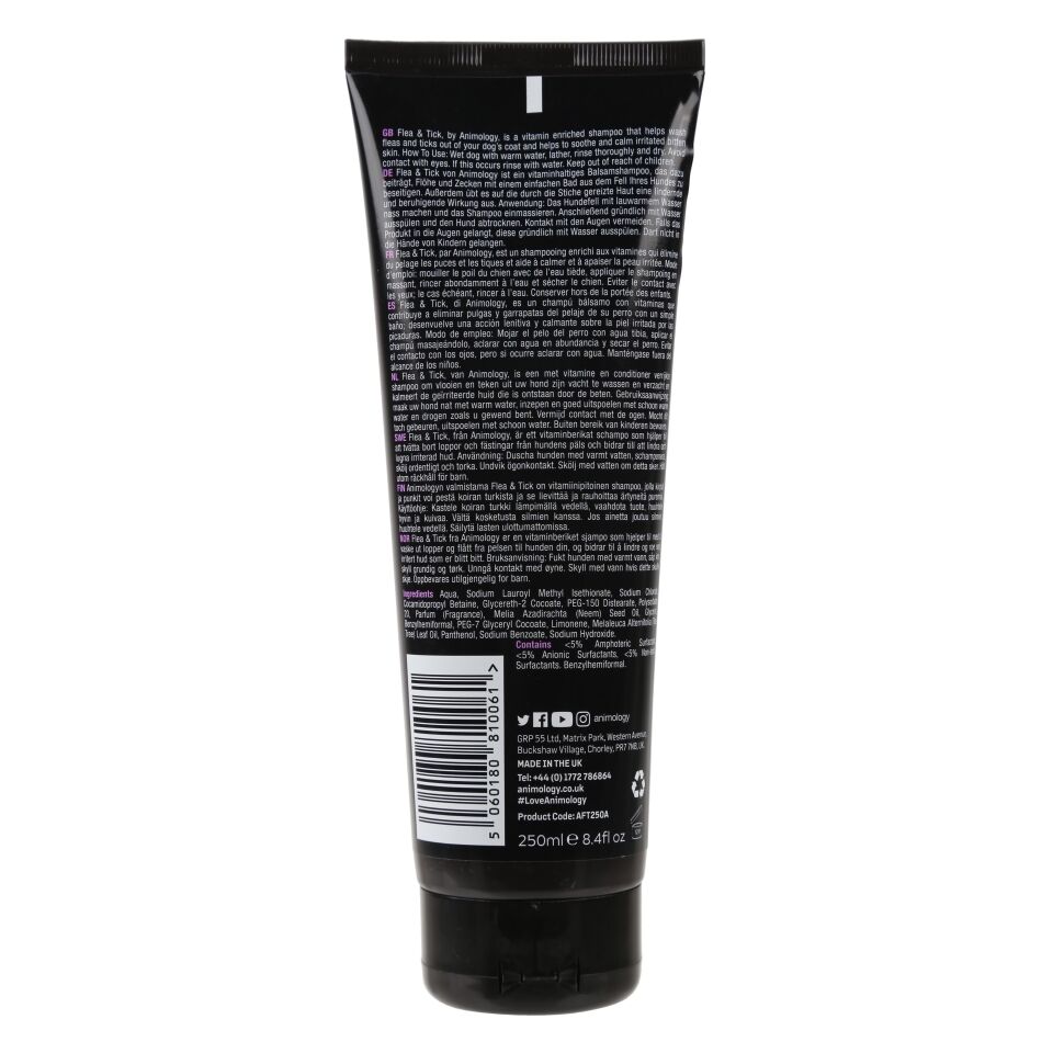 Animology Flea Tick Shampoo Köpek Şampuanı 250 ML