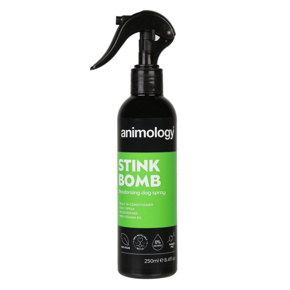 Animology Stink Bomb Spray Kötü Koku Giderici Köpek Bakım Spreyi 250 ML