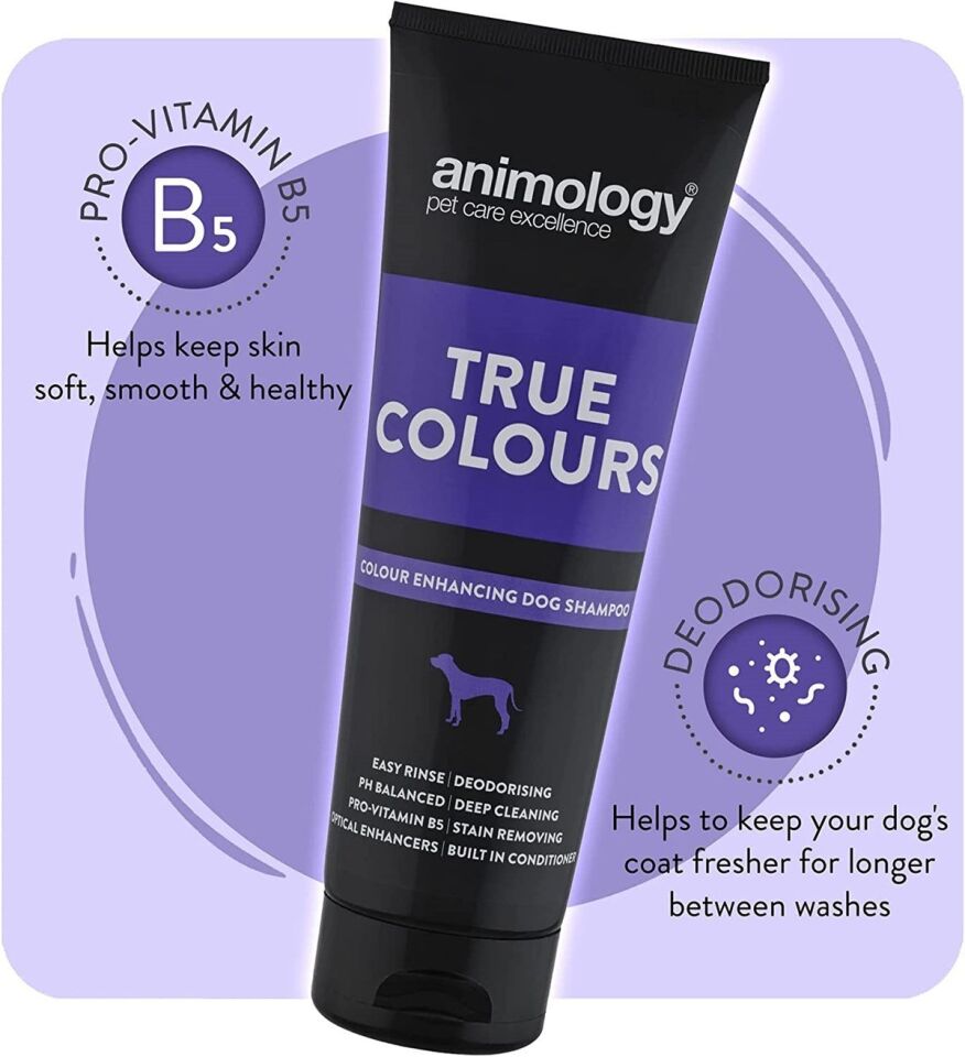 Animology True Colours Shampoo Renkli Tüylü Köpekler için Özel Şampuan 250 ML