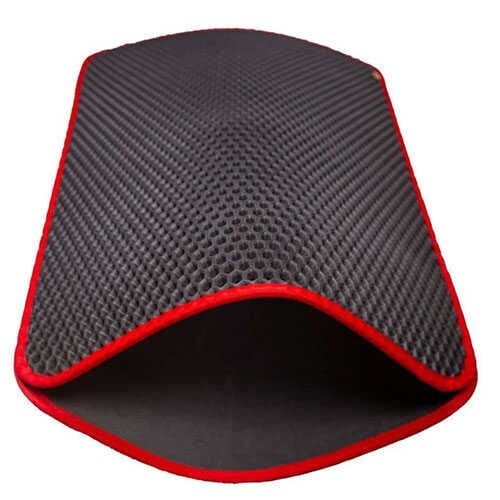 Cattie Kum Toplayıcı Fonksiyonel Kedi Tuvaleti Önü Paspası 50x75 cm Kırmızı
