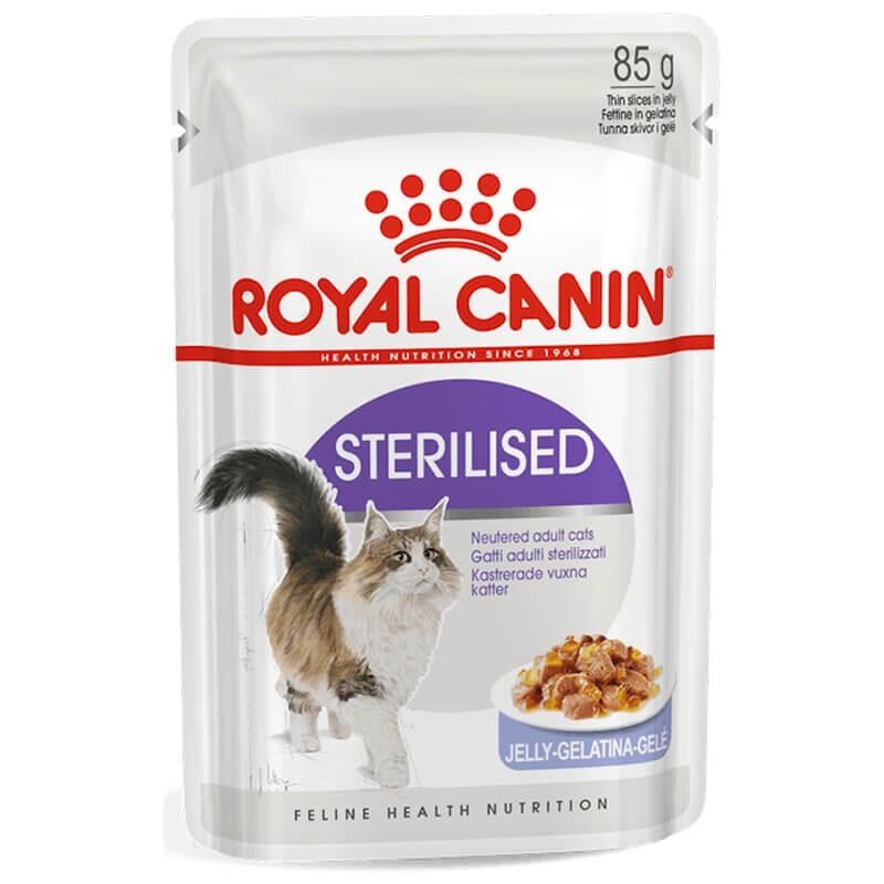 Royal Canin Sterilised Jelly Kısırlaştırılmış Kedi Konservesi 85 Gr
