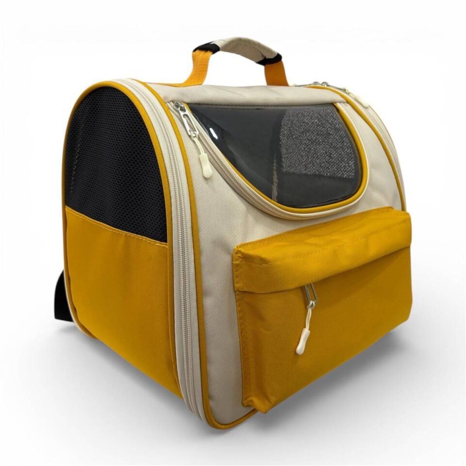 Petpretty Space Model Pet Backpack Sarı