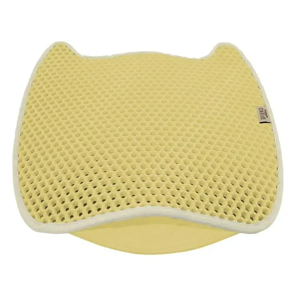 Cattie Taraklı Model Kum Toplayıcı Fonksiyonel Kedi Paspası Beige - Kedi Model L Boy