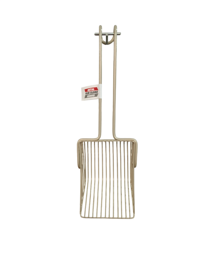 Pet Pretty Metal Kedi Kum Eleme Küreği