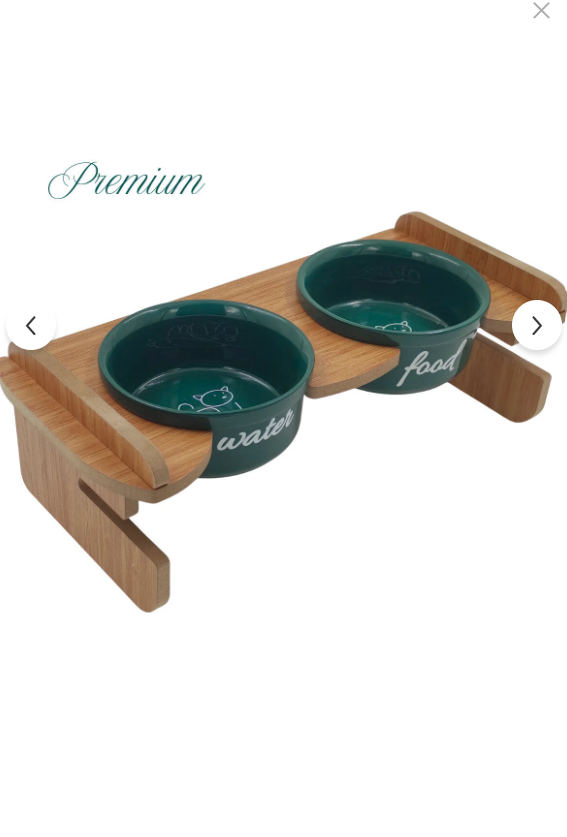 Yüksekliği Ayarlanabilir Seramik Kedi Mama ve Su Kabı | Yavru ve Yetişkin Kedi İçin Uygun 300 ml