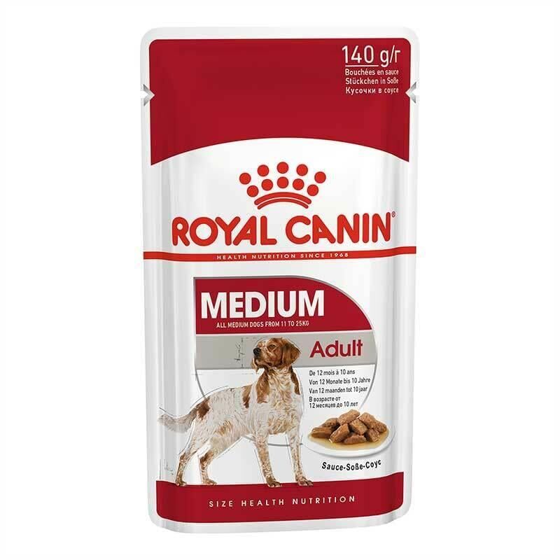 Royal Canin Medium Adult Köpek Pouch Konserve 140gr