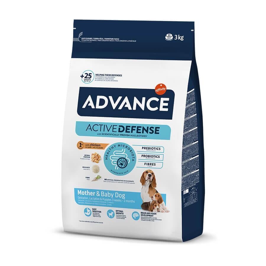 Advance Sütten Kesilen Yavru ve Süt Veren Anne Köpek Maması 3 Kg