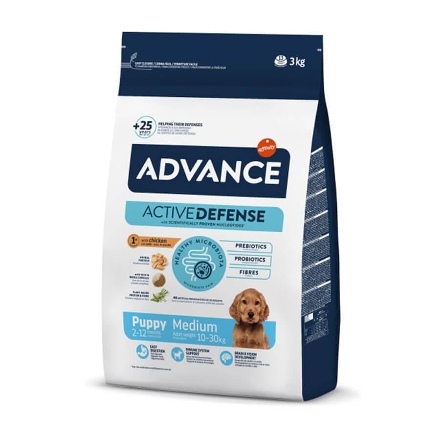 Advance Puppy Protect Tavuklu Pirinçli Orta Irk Yavru Köpek Maması 3Kg