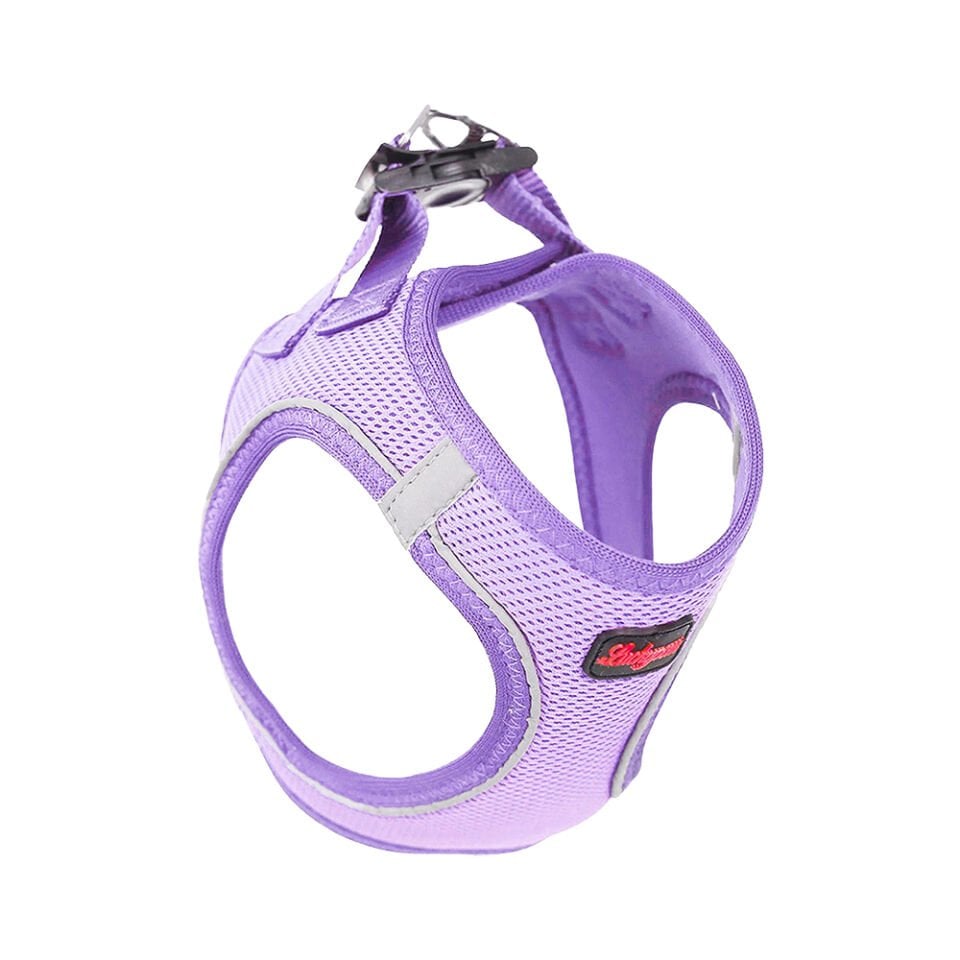 Luckypaw Small Lila Air-Mesh Göğüs Tasması
