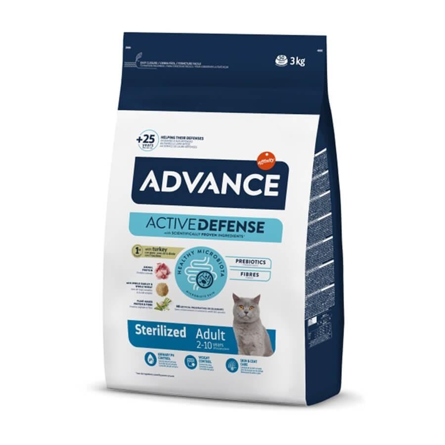 Advance Hindili Kısırlaştırılmış Kedi Maması 3 Kg