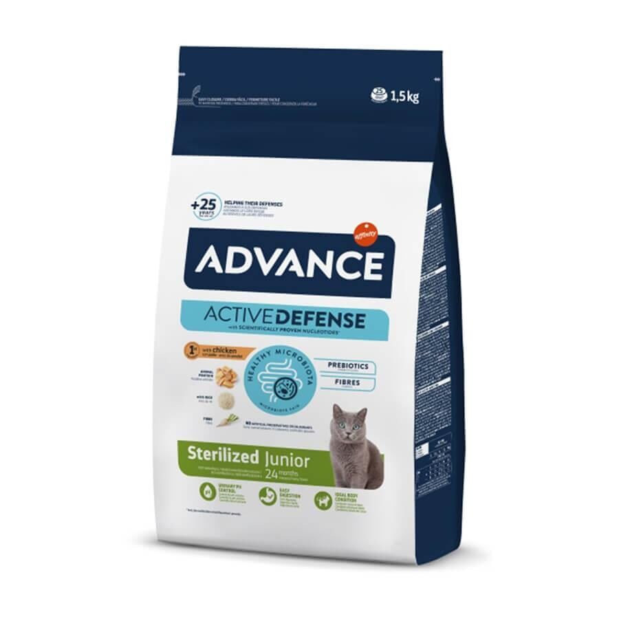 Advance Young Sterilized Tavuklu Kısırlaştırılmış Kedi Maması 1.5 Kg