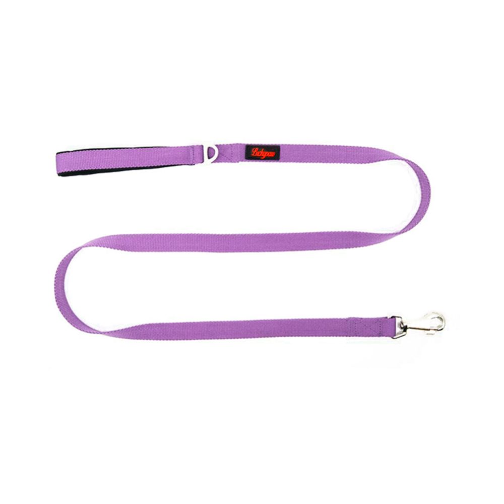 Luckypaw Lila Köpek Gezdirme Kayışı (2 x 140 cm)