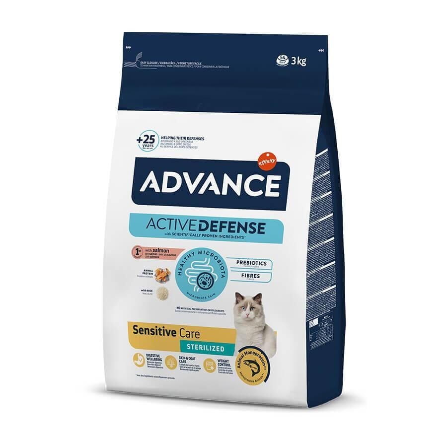 Advance Somonlu Kısırlaştırılmış Kedi Maması 3 Kg