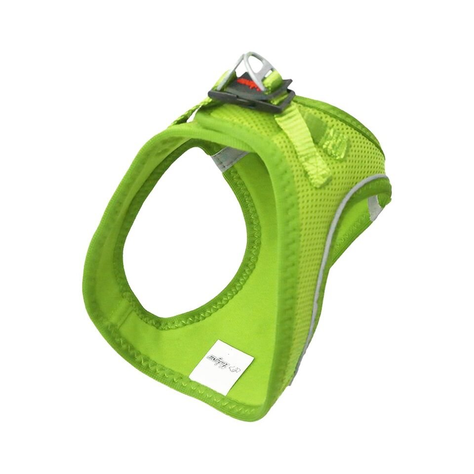 Luckypaw XXSmall Neon Lime Air-Mesh Göğüs Tasması