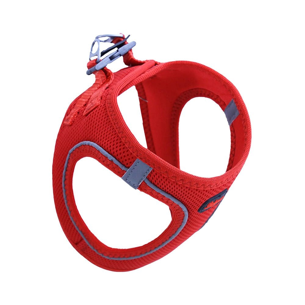 Luckypaw XSmall Kırmızı Air-Mesh Göğüs Tasması