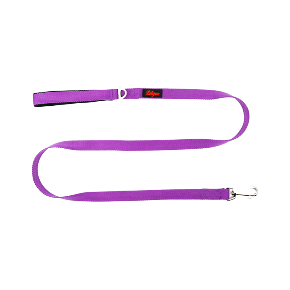 Luckypaw Mor Köpek Gezdirme Kayışı (2 x 140 cm)