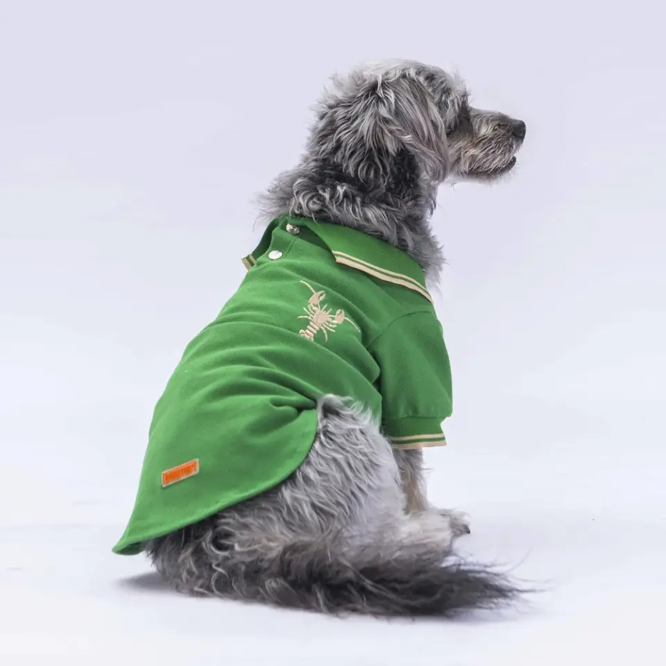 PawStar Green Marine Polo Shirt