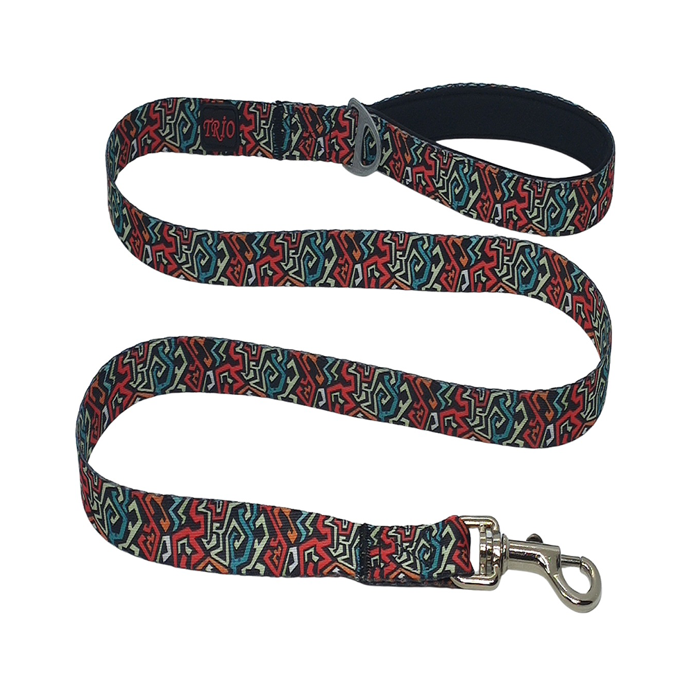 Luckypaw Graffiti Desenli Kedi ve Köpek Gezdirme Kayışı (130 x 2 cm)