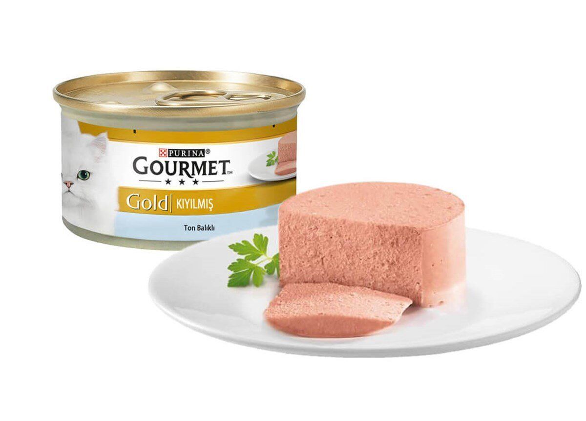 Gourmet Gold Kıyılmış Ton Balıklı Kedi Konservesi 85 Gr