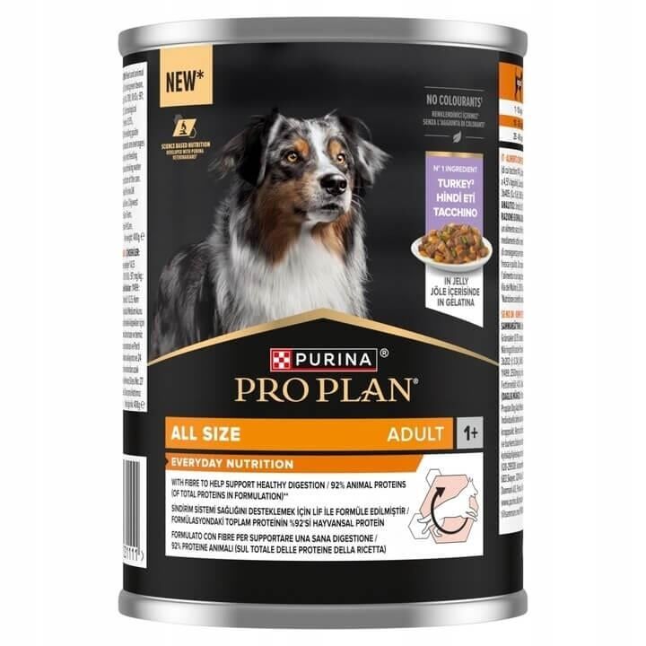 Proplan Hindili Yetişkin Köpek Konservesi 400 Gr