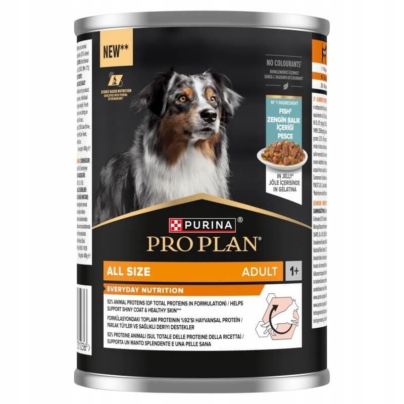 Proplan Hindili Balıklı Köpek Konservesi 400 Gr