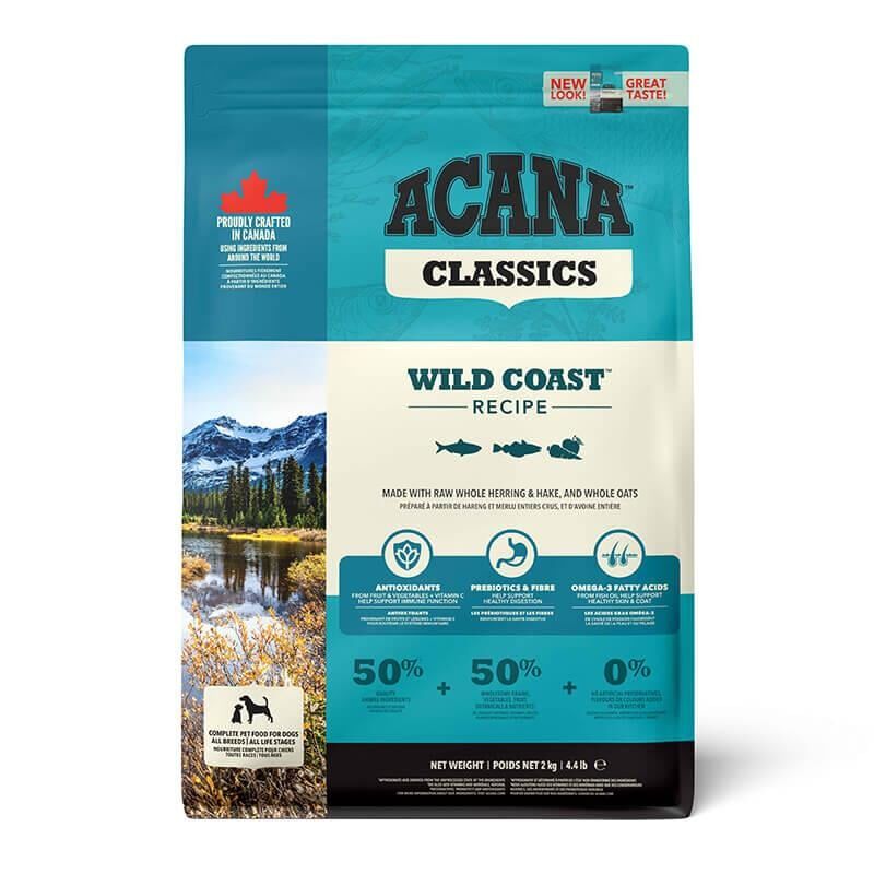 Acana Classics Wild Coast Köpek Maması 2 kg 4.7 (21 Değerlendirme)
