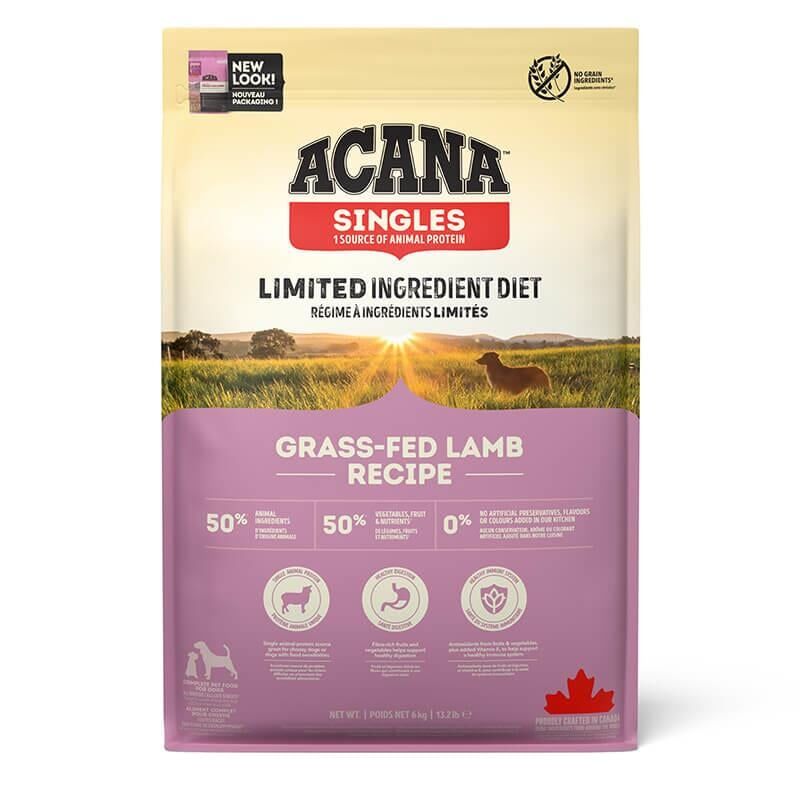 Acana Grass-Fed Lamb Kuzulu Kuru Köpek Maması 6 Kg