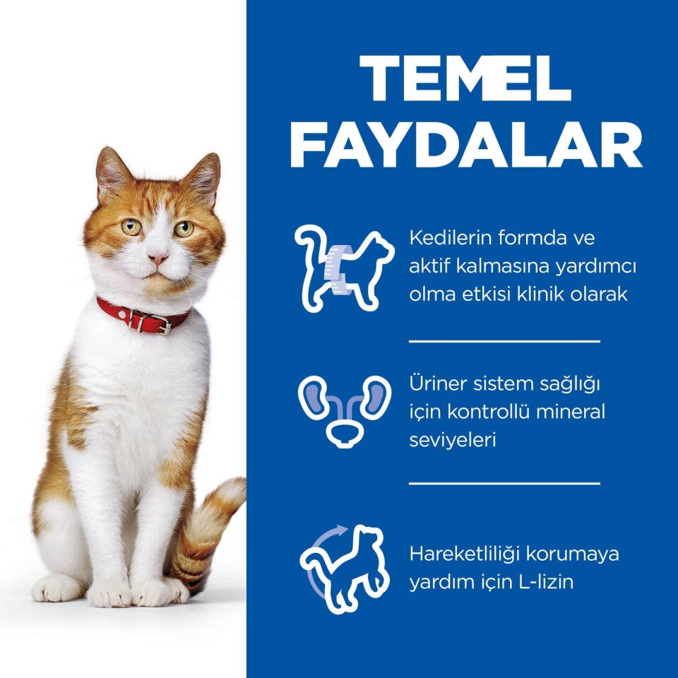 Hills Science Plan Kısırlaştırılmış Tavuklu Kedi Maması 1.5 Kg