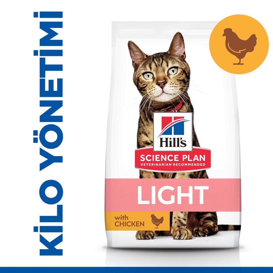 Hills Feline Light Yetişkin Kuru Kedi Maması 1.5 Kg