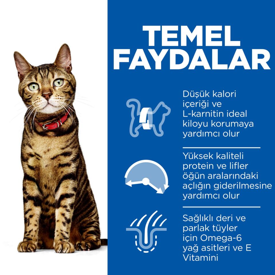 Hills Feline Light Yetişkin Kuru Kedi Maması 1.5 Kg