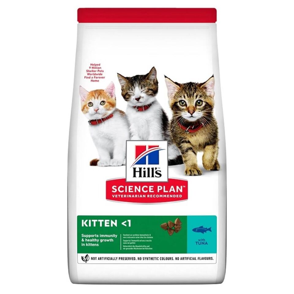 Hills Kitten Tuna Balıklı Yavru Kedi Kuru Maması Tuna 1.5 Kg