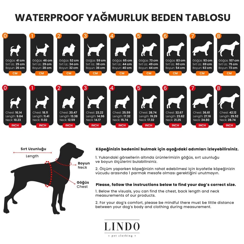 Lindo Aqua Black Polarlı Yağmurluk