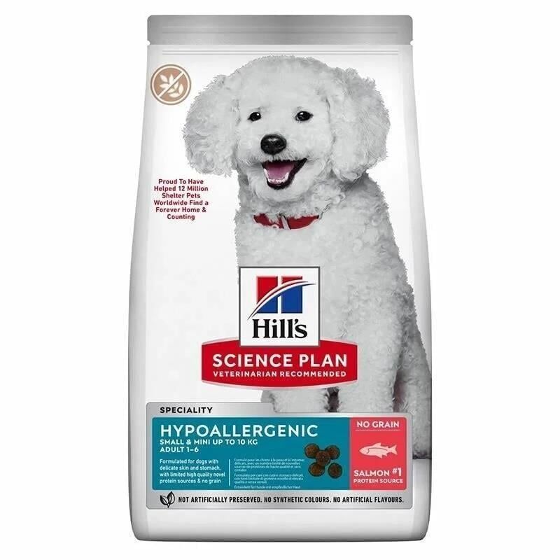 Hill's Hypo-Allergenic Somonlu Küçük Irk Yetişkin Köpek Maması 1.5kg