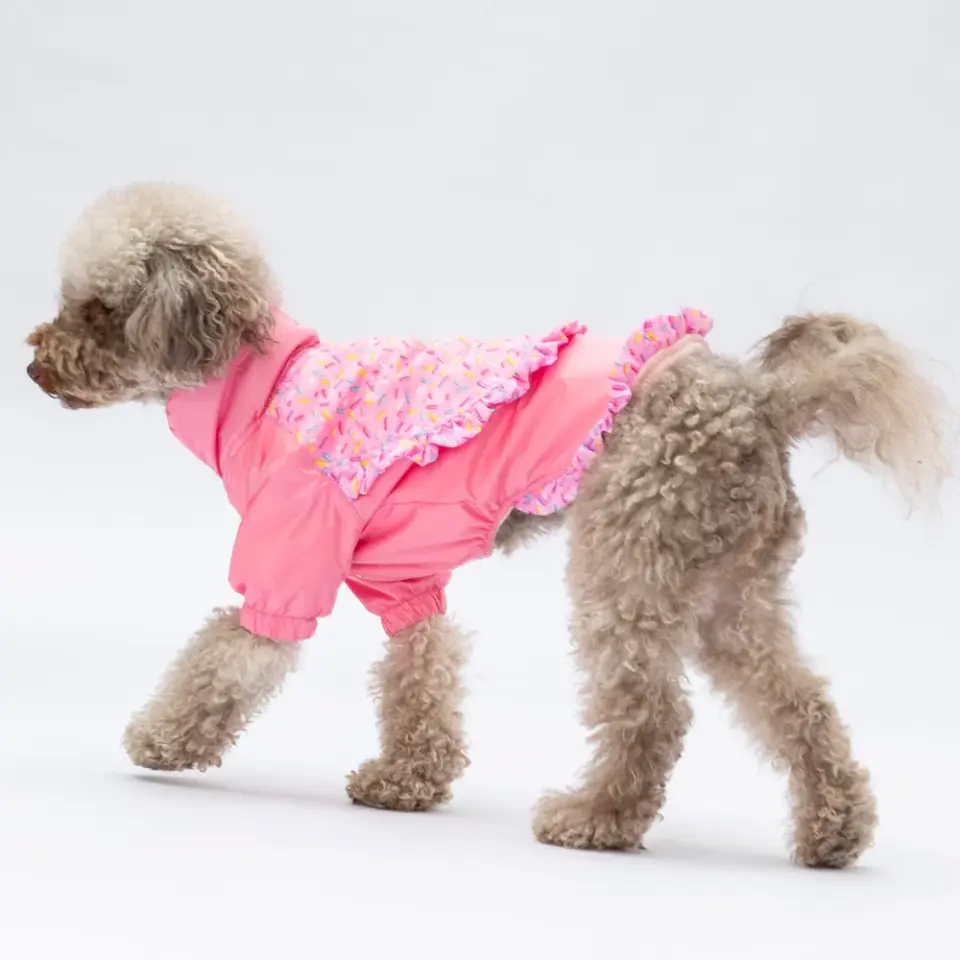Pawstar Pembe Victoria Yağmurluk