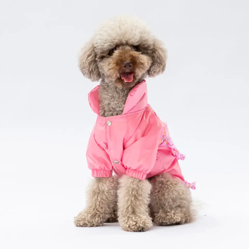 Pawstar Pembe Victoria Yağmurluk