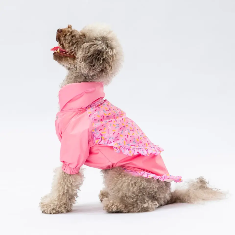 Pawstar Pembe Victoria Yağmurluk