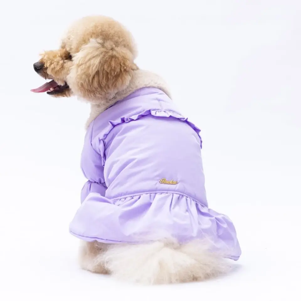 PawStar Lila Elizabeth Yağmurluk Küçük ve Orta Irk