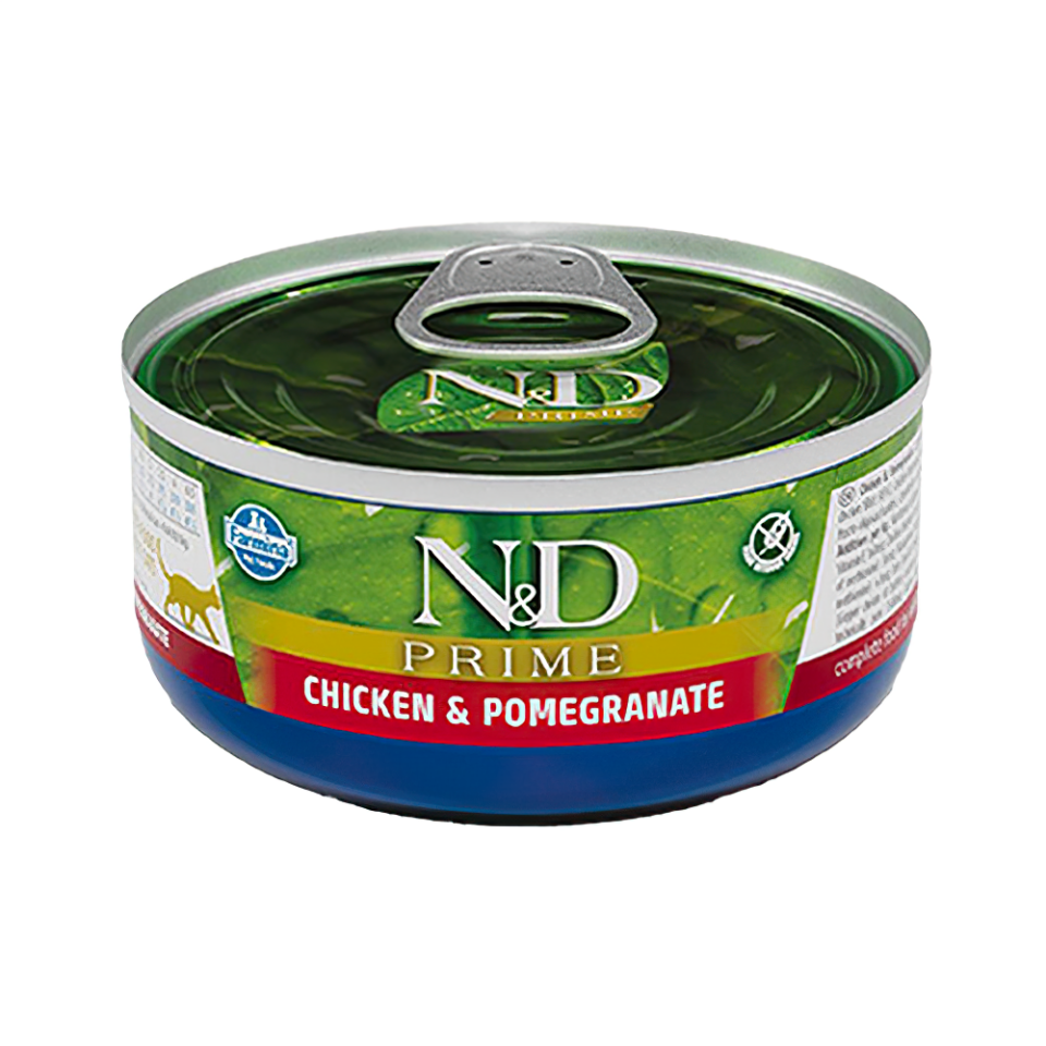 N&D Balkabaklı Tavuk Narlı Kedi Konservesi 70 Gr