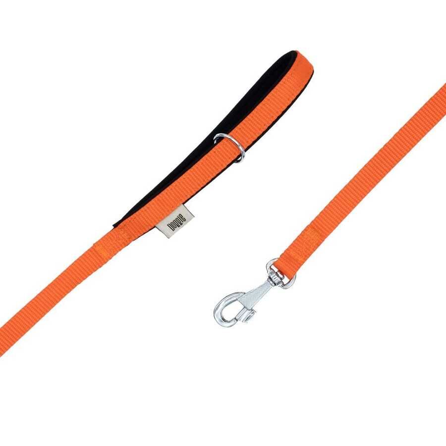Doggie Konfor Klasik Dokuma Köpek Gezdirme Tasması Turuncu 3x100 Cm