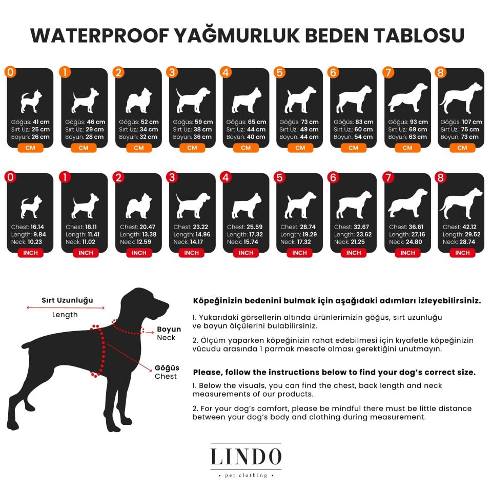 Lindo Cosmoplus Polar Fleece Su Geçirmez Yağmurluk