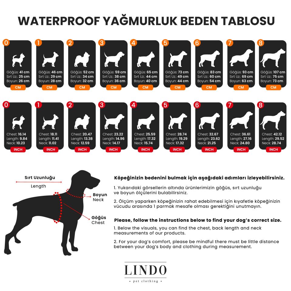 Lindo Cosmoplus Polar Fleece Su Geçirmez Yağmurluk