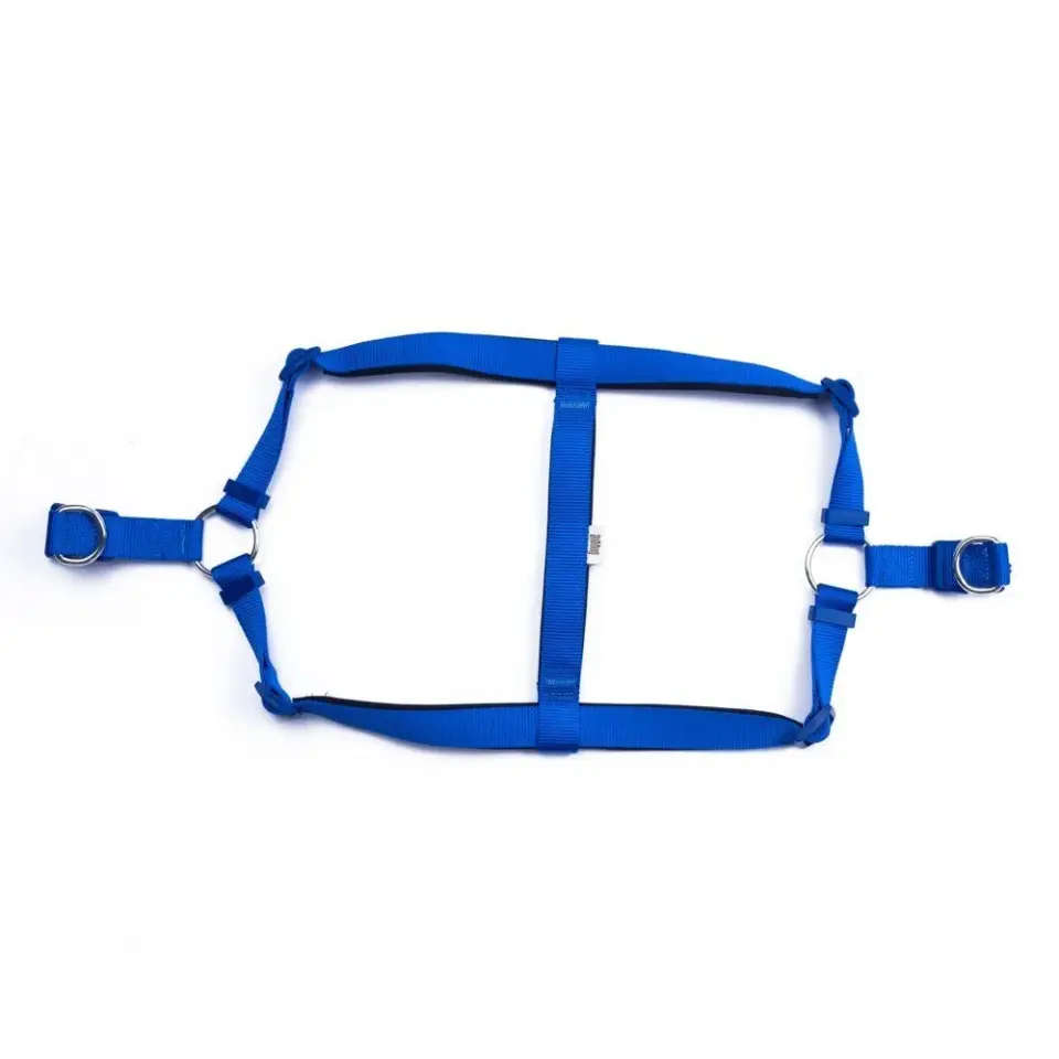 Doggie Comfort Ronin Yumuşak Dokuma Göğüs Tasması M 2x45-55cm Mavi