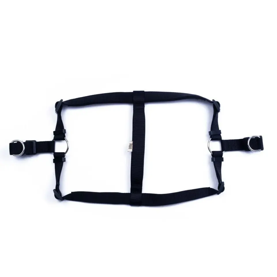 Doggie Comfort Ronin Yumuşak Dokuma Göğüs Tasması L 2x55-65cm Siyah