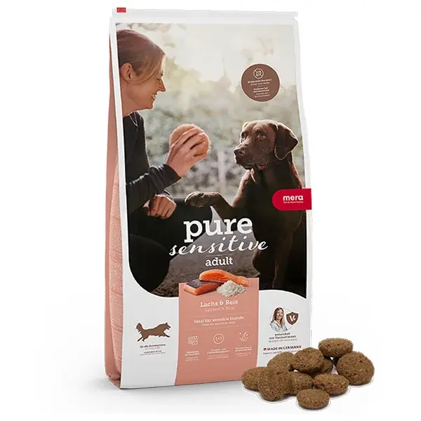 Mera Pure Sensitive Somonlu Yetişkin Köpek Maması 4 KG