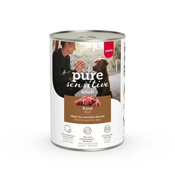 Mera Pure Sensitive Adult Biftekli Yetişkin Köpek Konservesi 400 G
