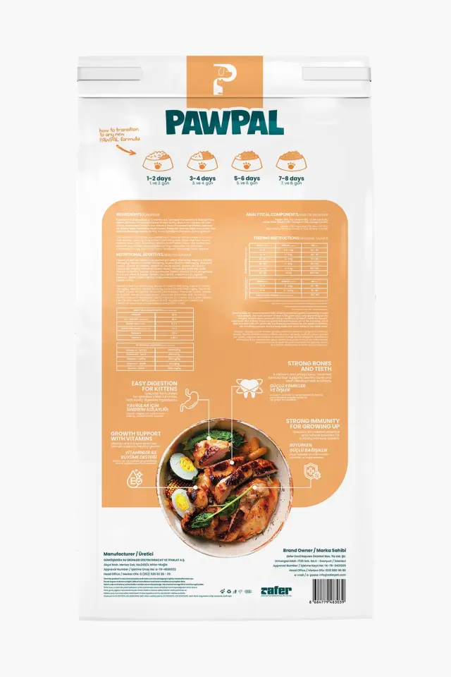 Tavuklu Yavru Kedi Maması 2 KG