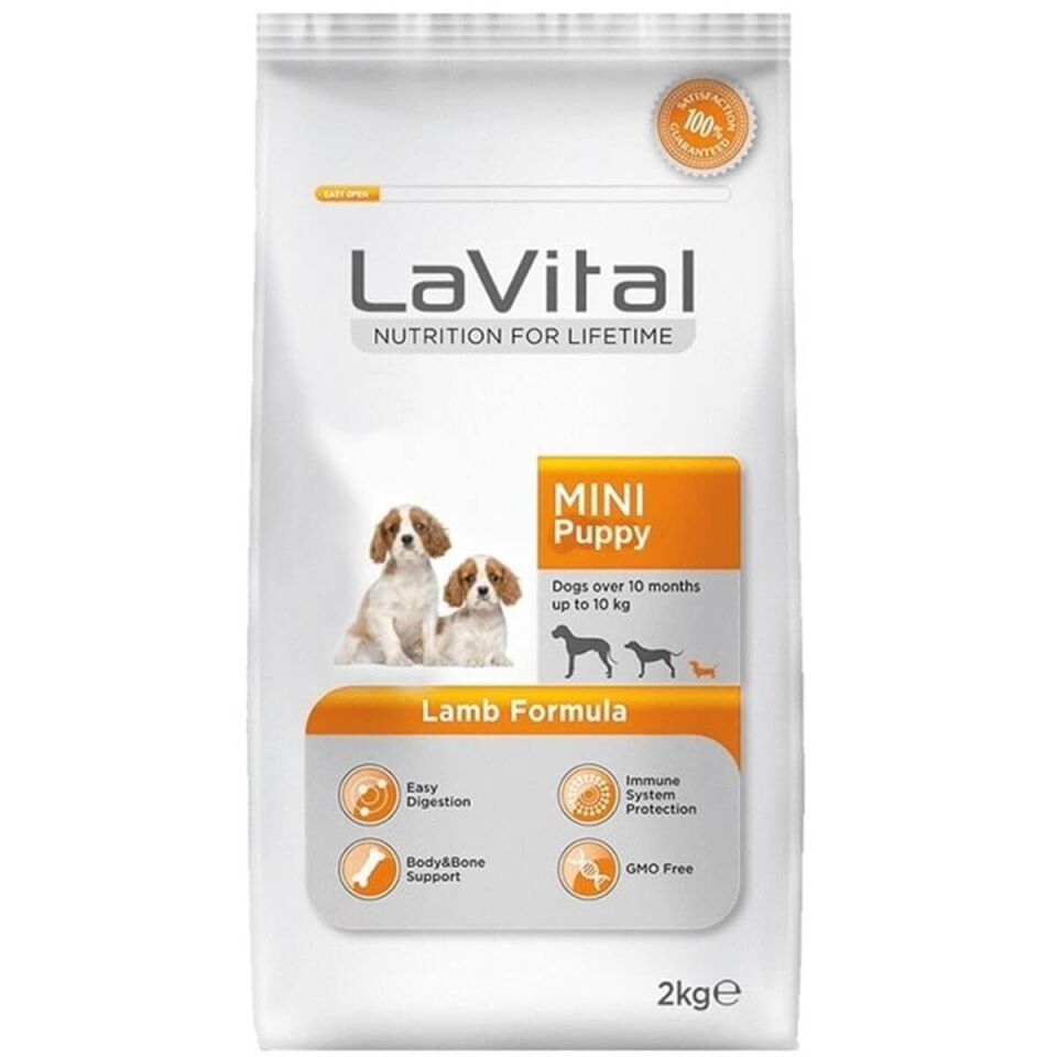La Vital Kuzulu Mini Yavru Köpek Maması 1.5 Kg