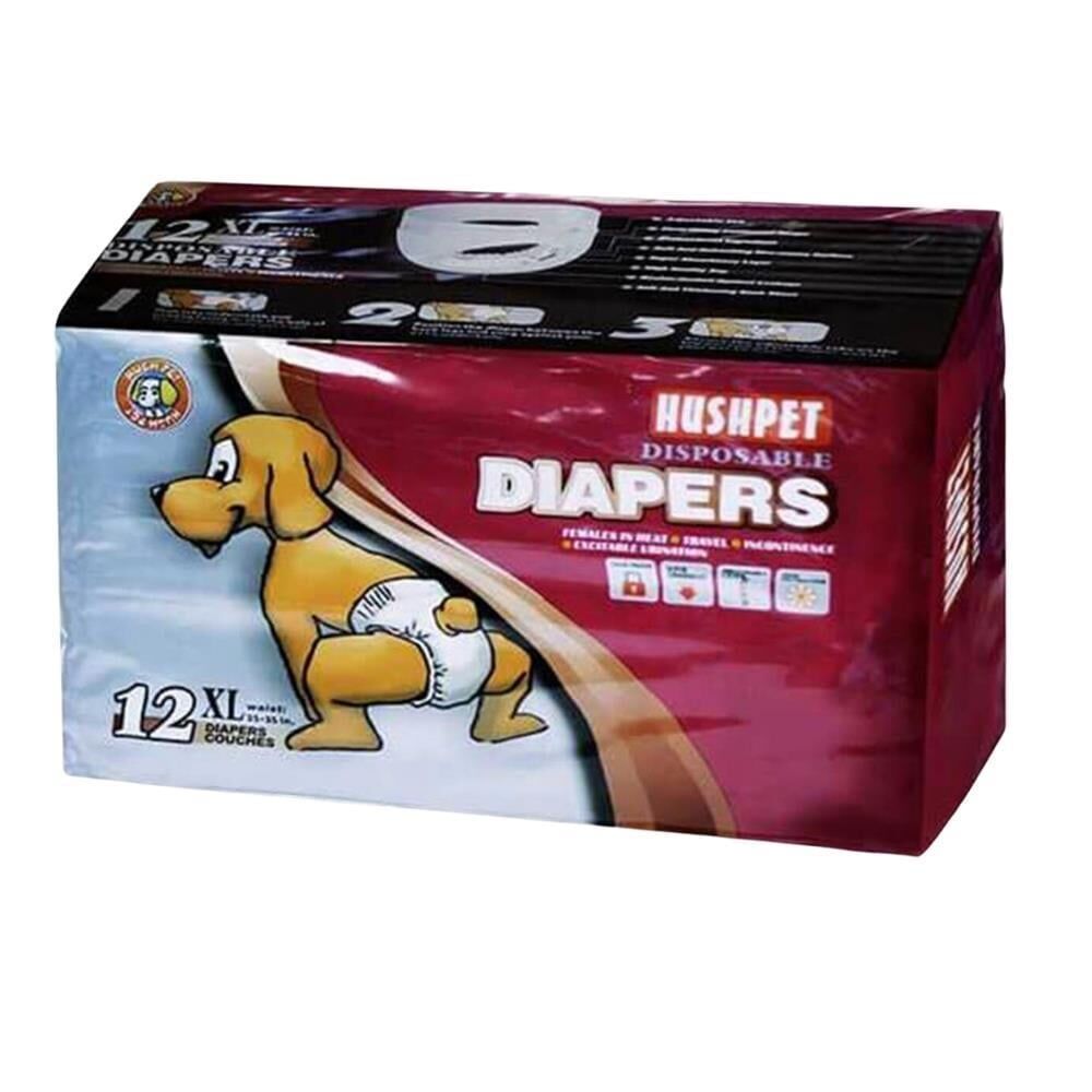 Hushpet Ultra Emici Köpek Çiş Pedi XLarge 12'li