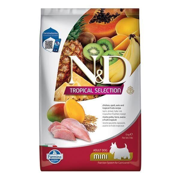N&D Tropical Tavuklu Mini Irk Yetişkin Köpek Maması 1.5 kg